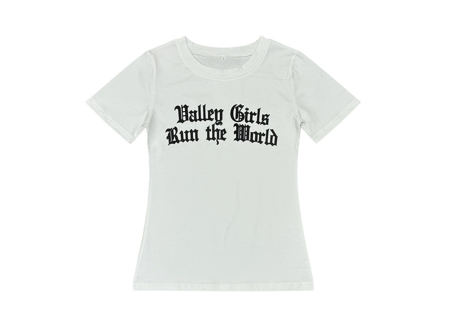 VLLY GIRLS BABY TEE (WHT)
