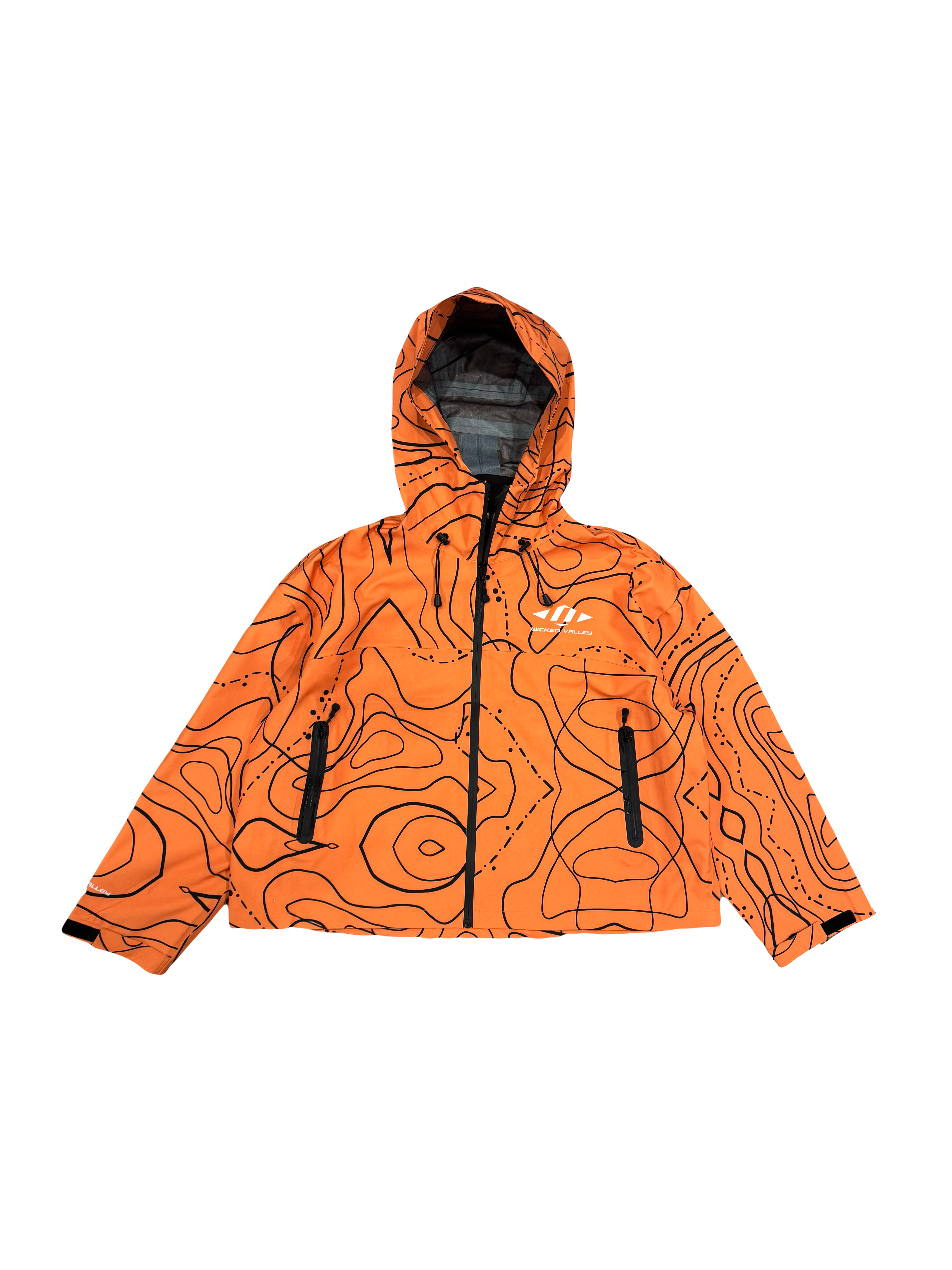 WickTex Rain Jacket (ORANGE) – WICKED VALLEY USA