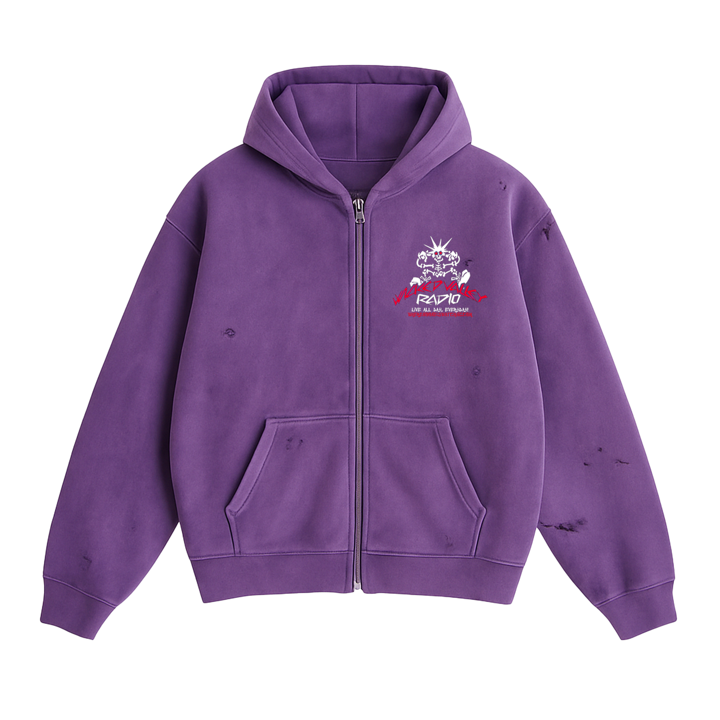 WICKED RADIO HOODIE (PURPLE)