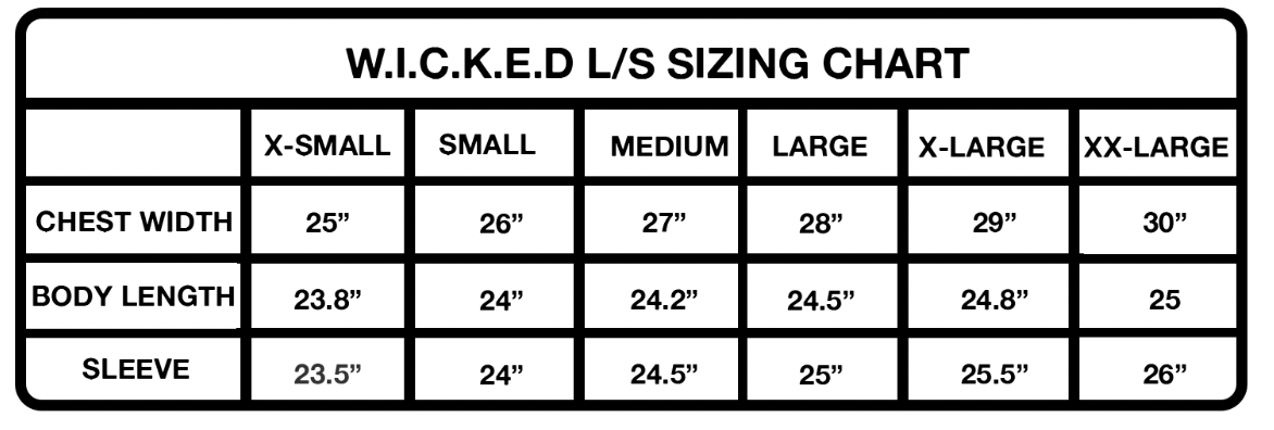 W.I.C.K.E.D Program L/S (GRAY)