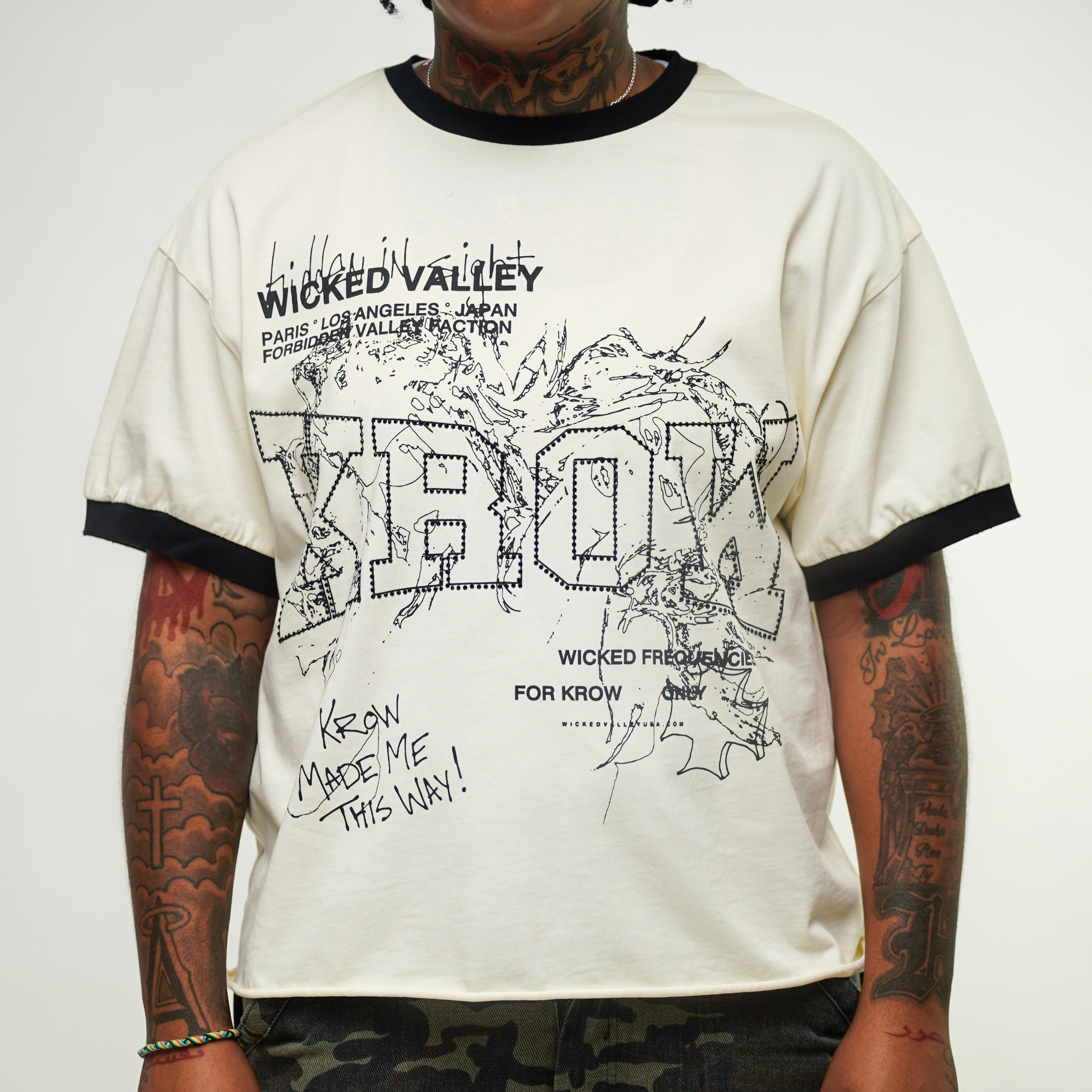 Krow Ringer Tee