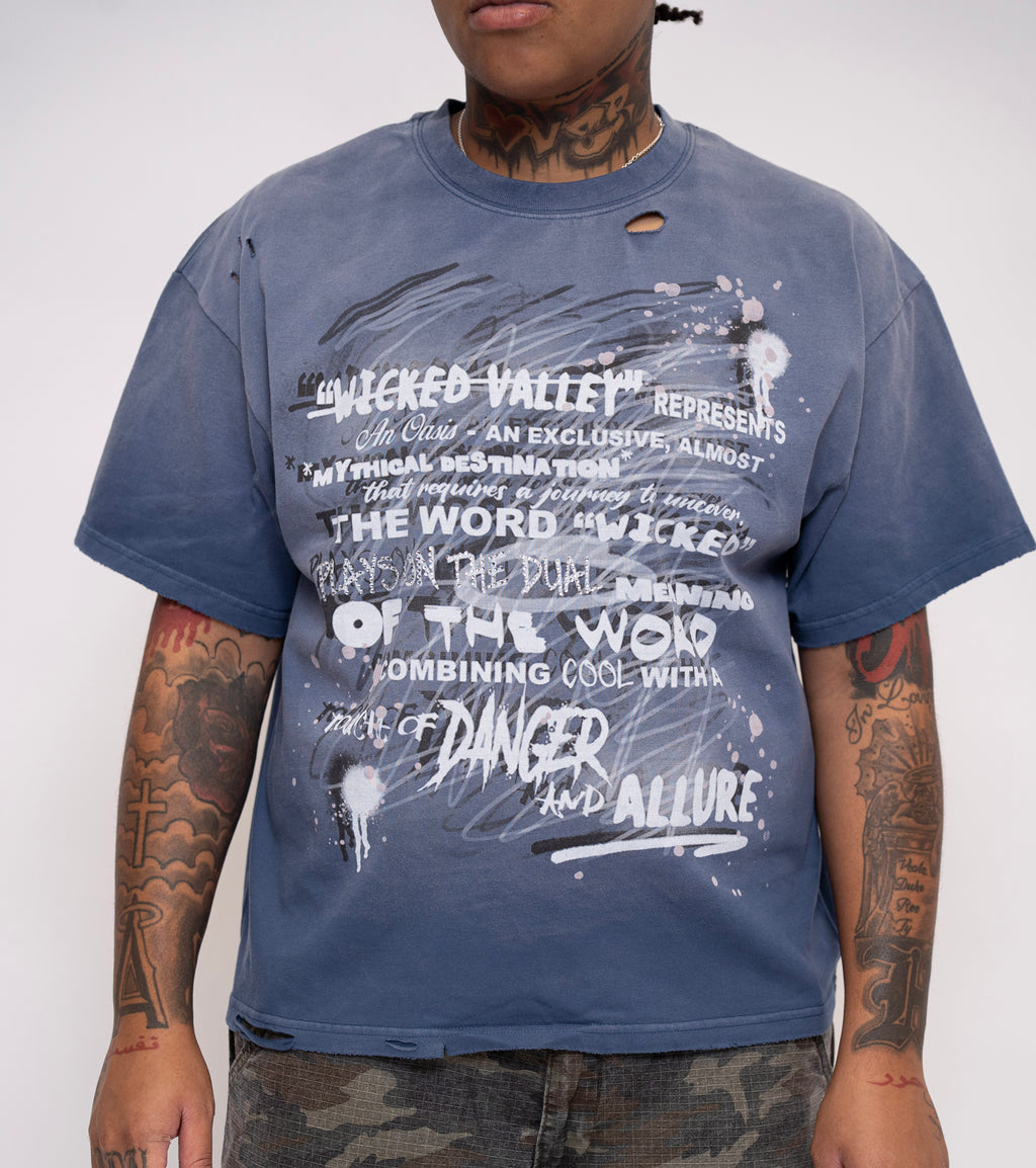 Danger and Allure Tee (Blue)