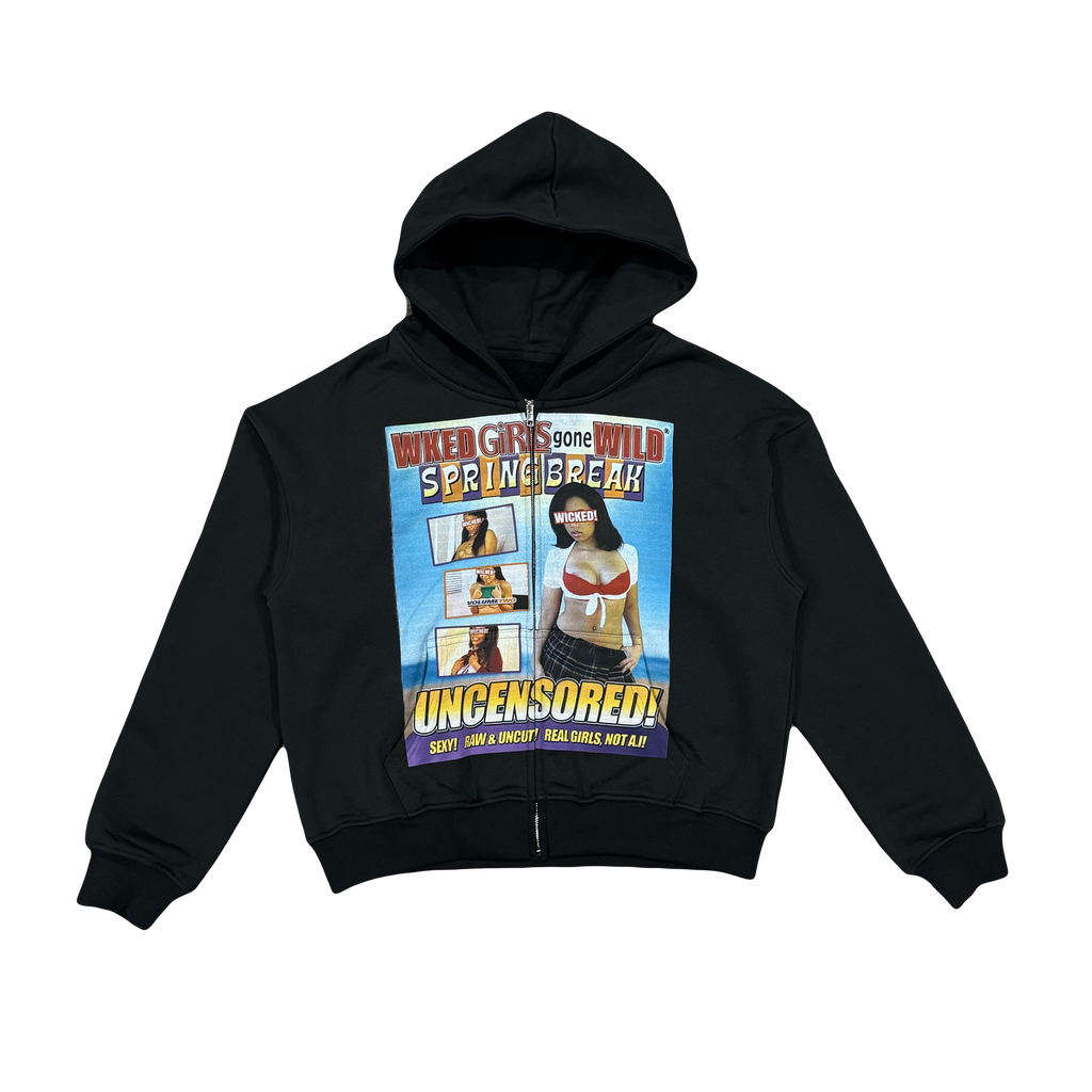 Girls Gone Wild V2 Zipup (BLACK)
