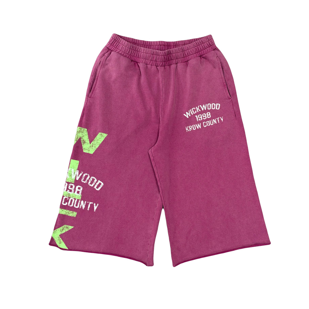 Krow County Shorts (Plum)
