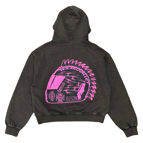 OG Charcoal Moto Zipup – WICKED VALLEY USA