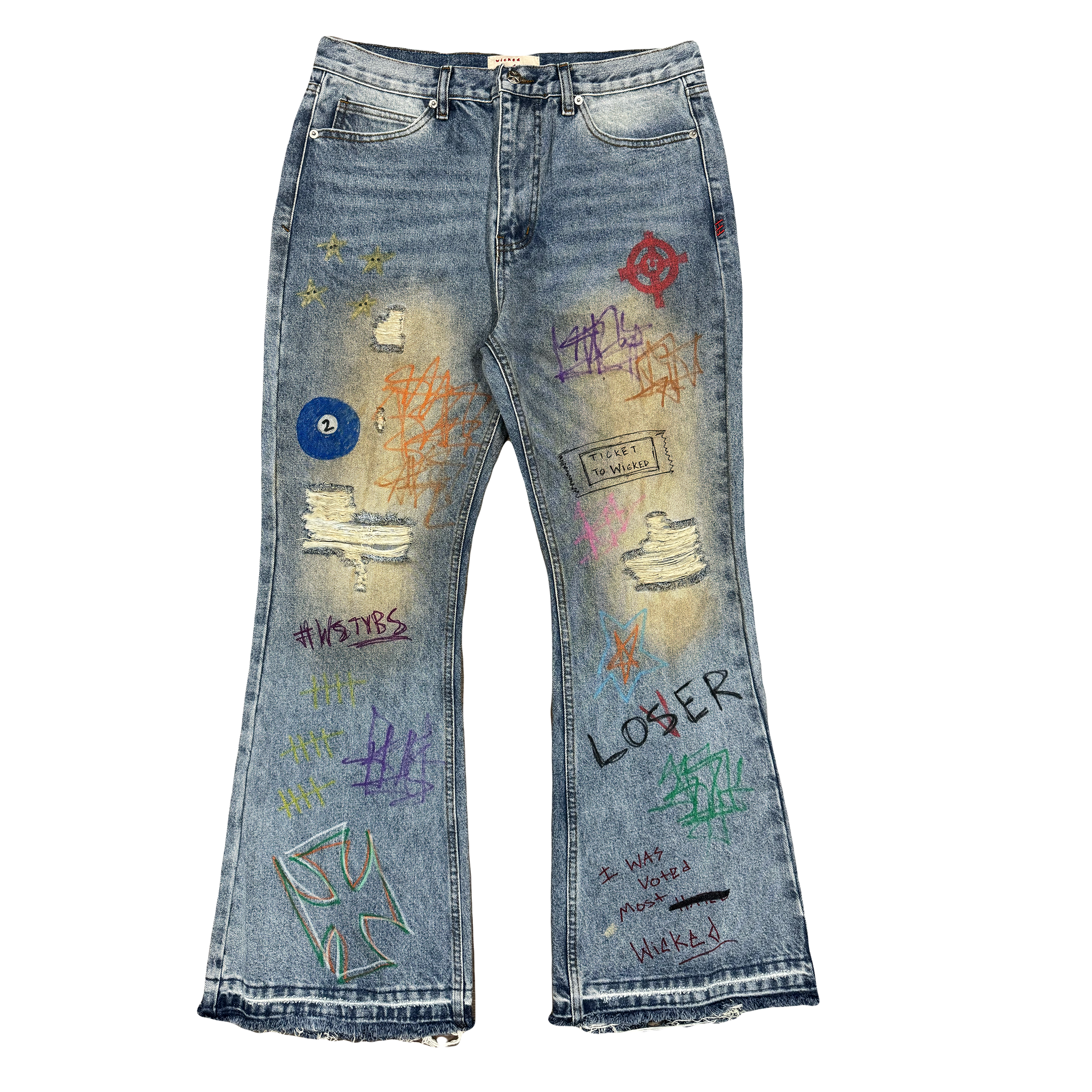 Curated Chaos Denim - 32