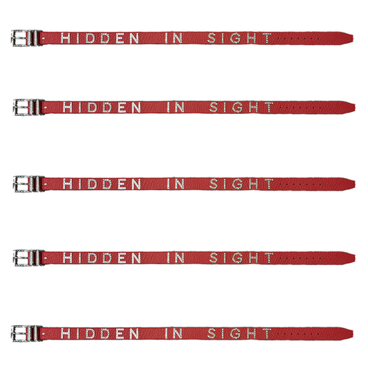 HIDDEN IN SIGHT BELT (RED)