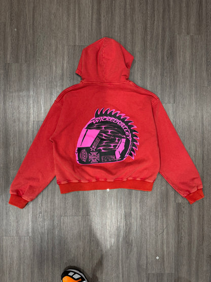 V-Day Moto Hoodie (SAMPLE)