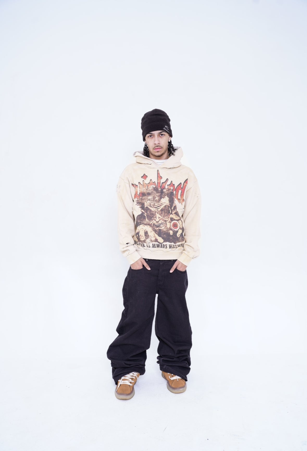 Forever Wicked Hoodie (Creme)