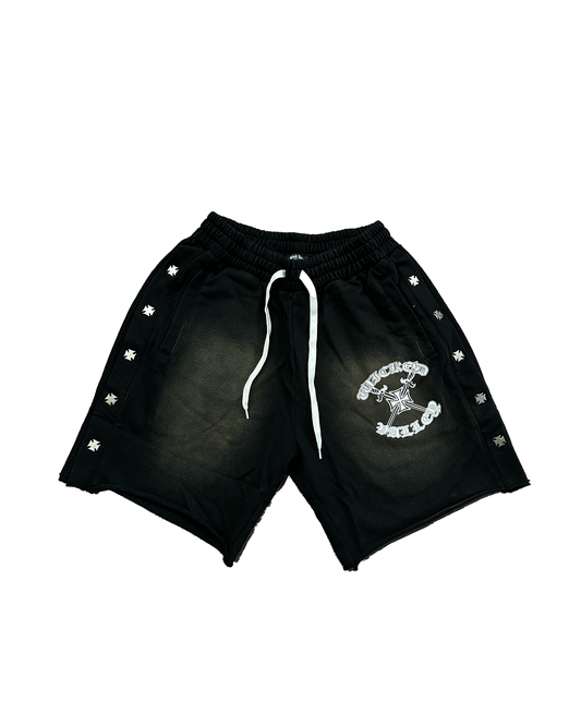 Cotton Snapshorts (BLACK)