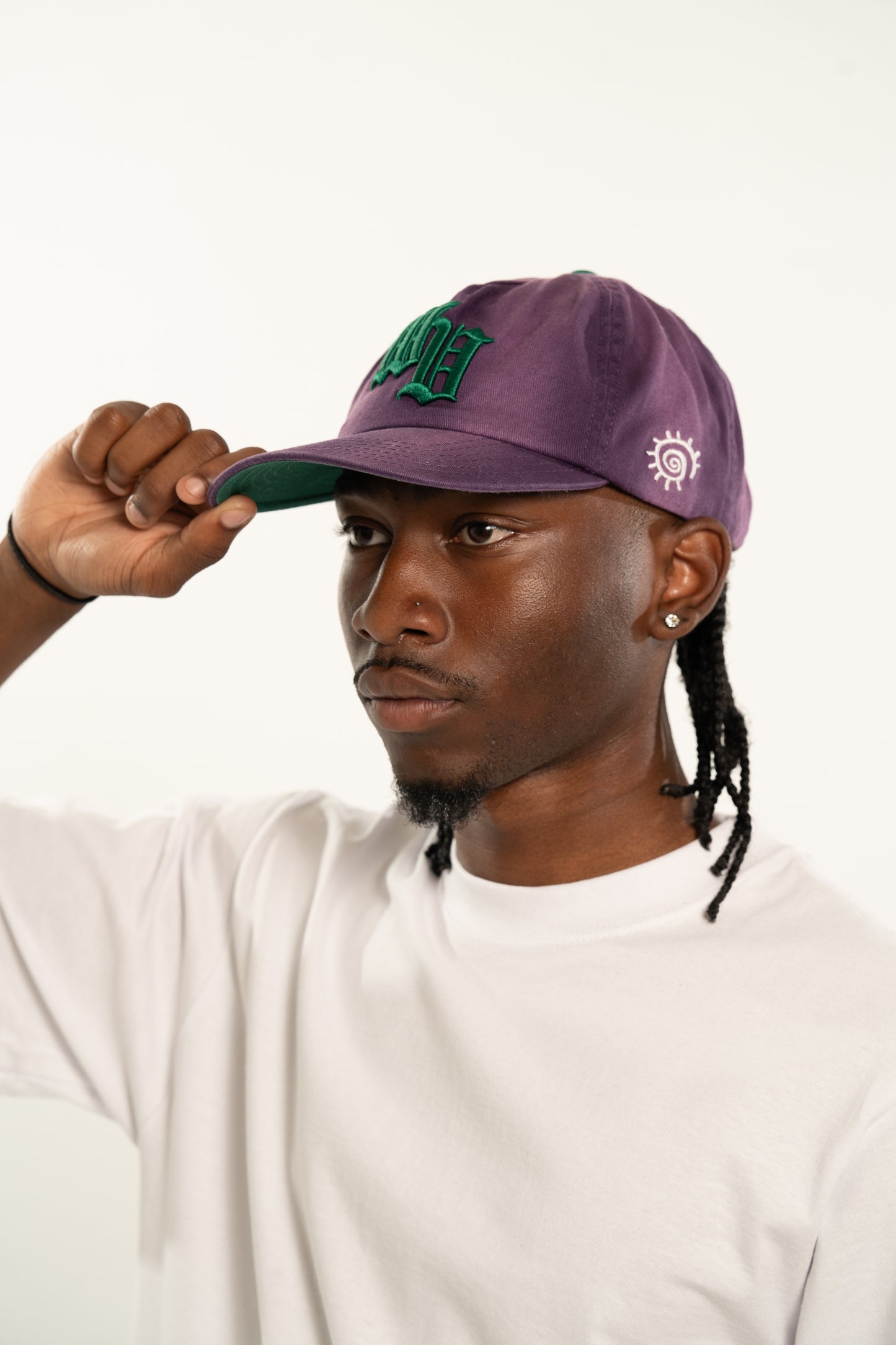"Chrome" Vintage Hat