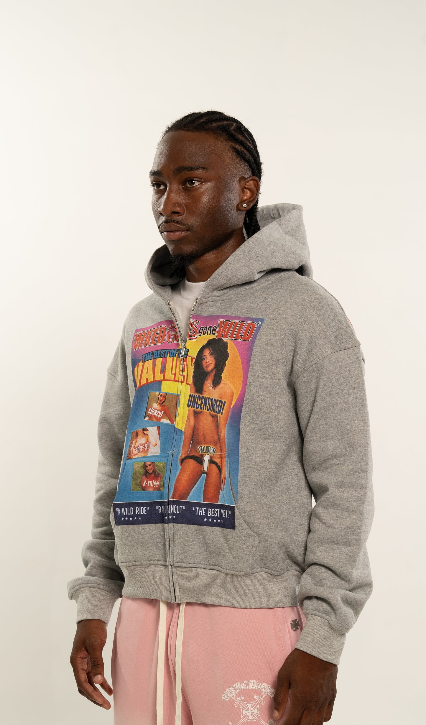 Girls Gone Wild Zipup (GRAY)