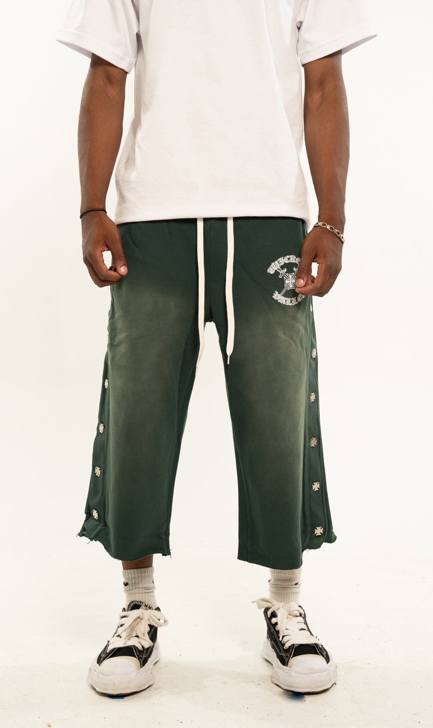 Extra Long Snapshorts (Green)