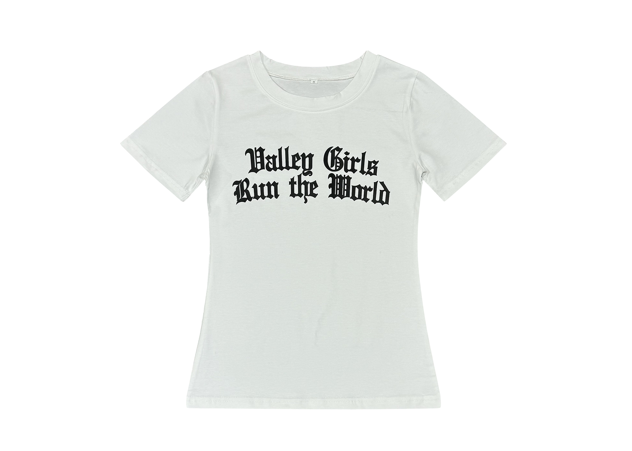 VLLY GIRLS BABY TEE (WHT)