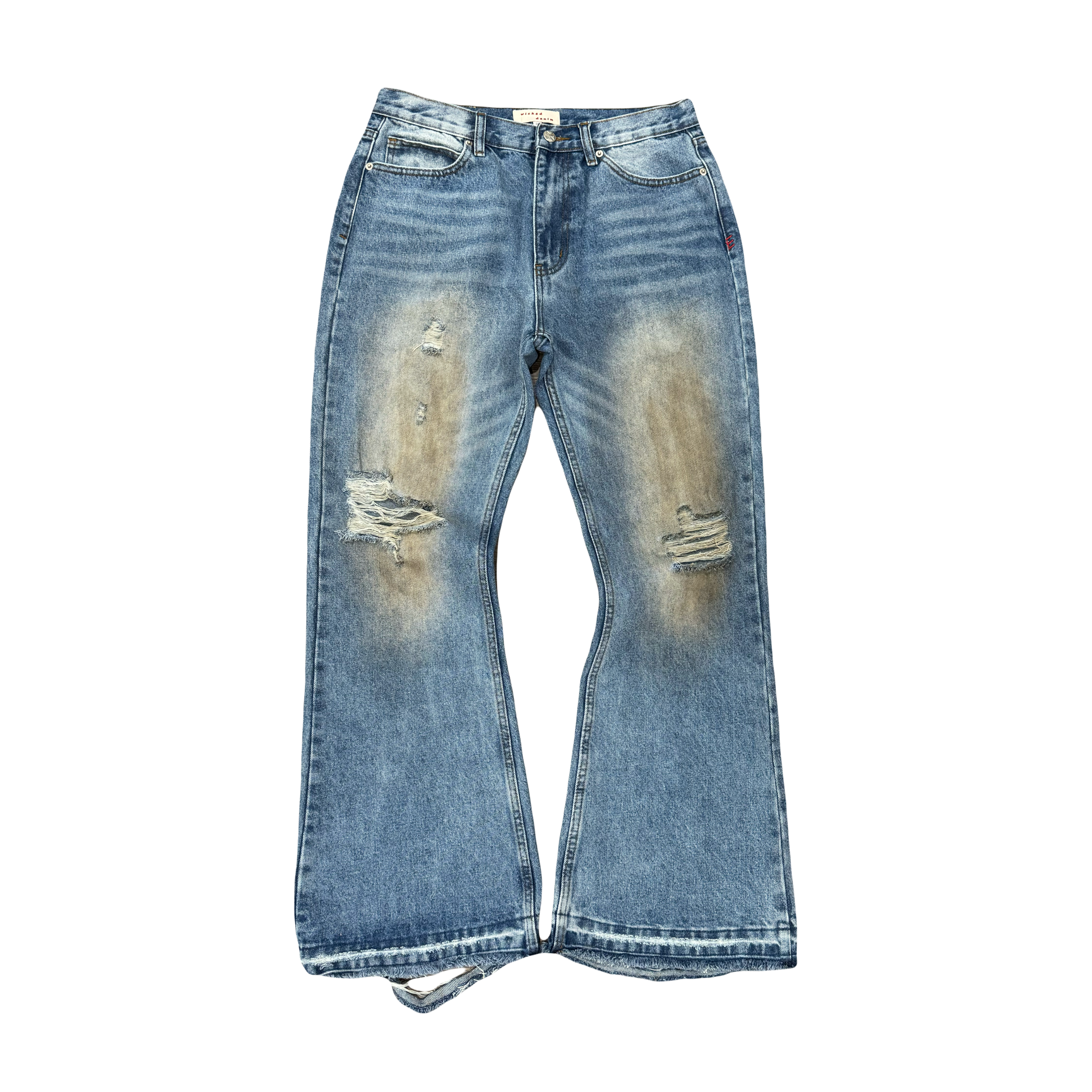 Wick Flare Denim – WICKED VALLEY USA Wick Flare Denim – WICKED VALLEY USA