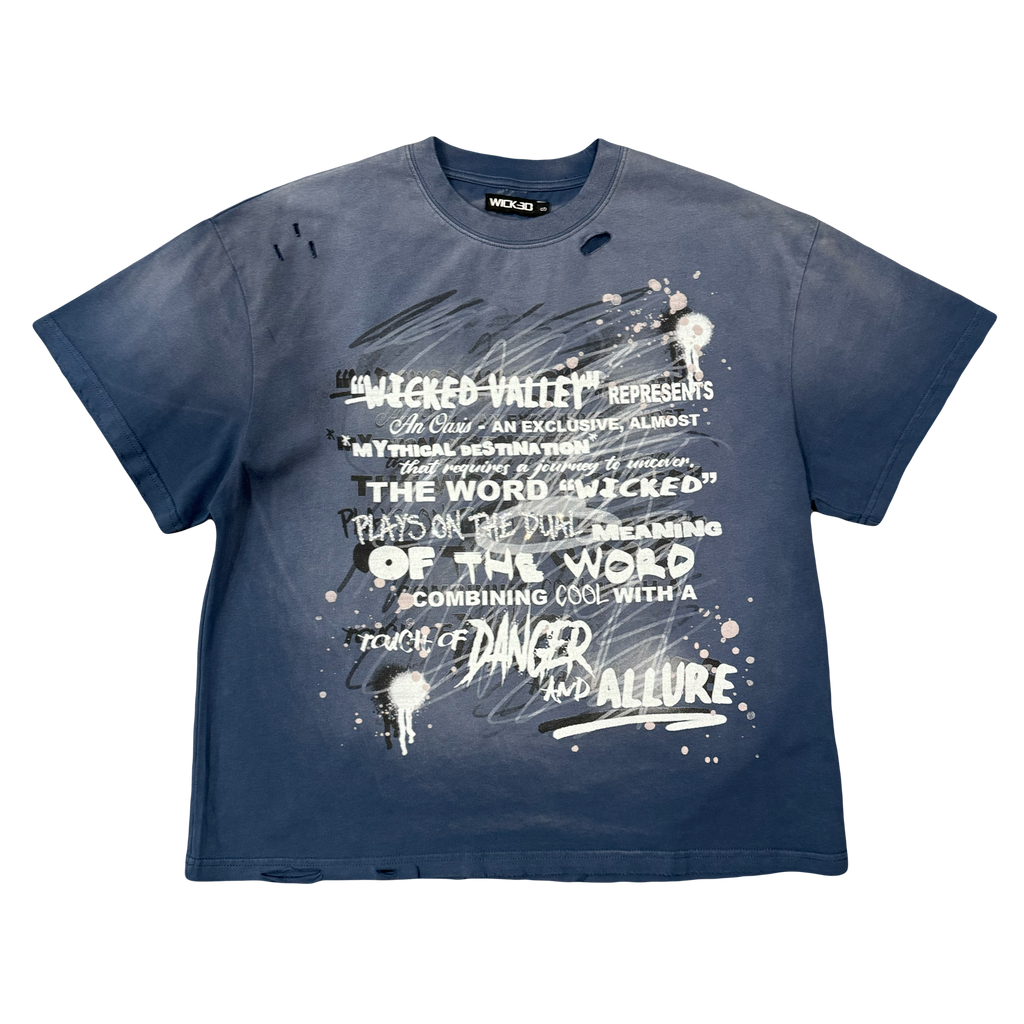 Danger and Allure Tee (Blue)
