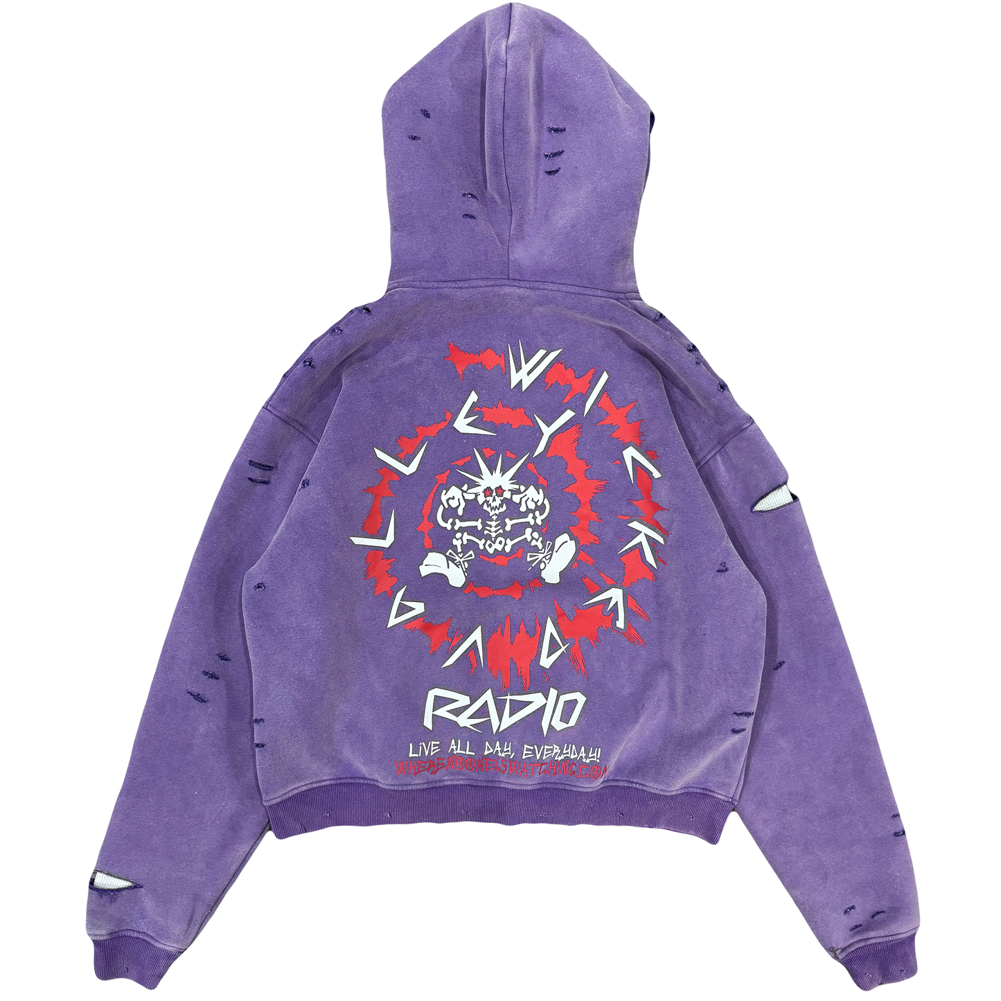 WICKED RADIO HOODIE (PURPLE)