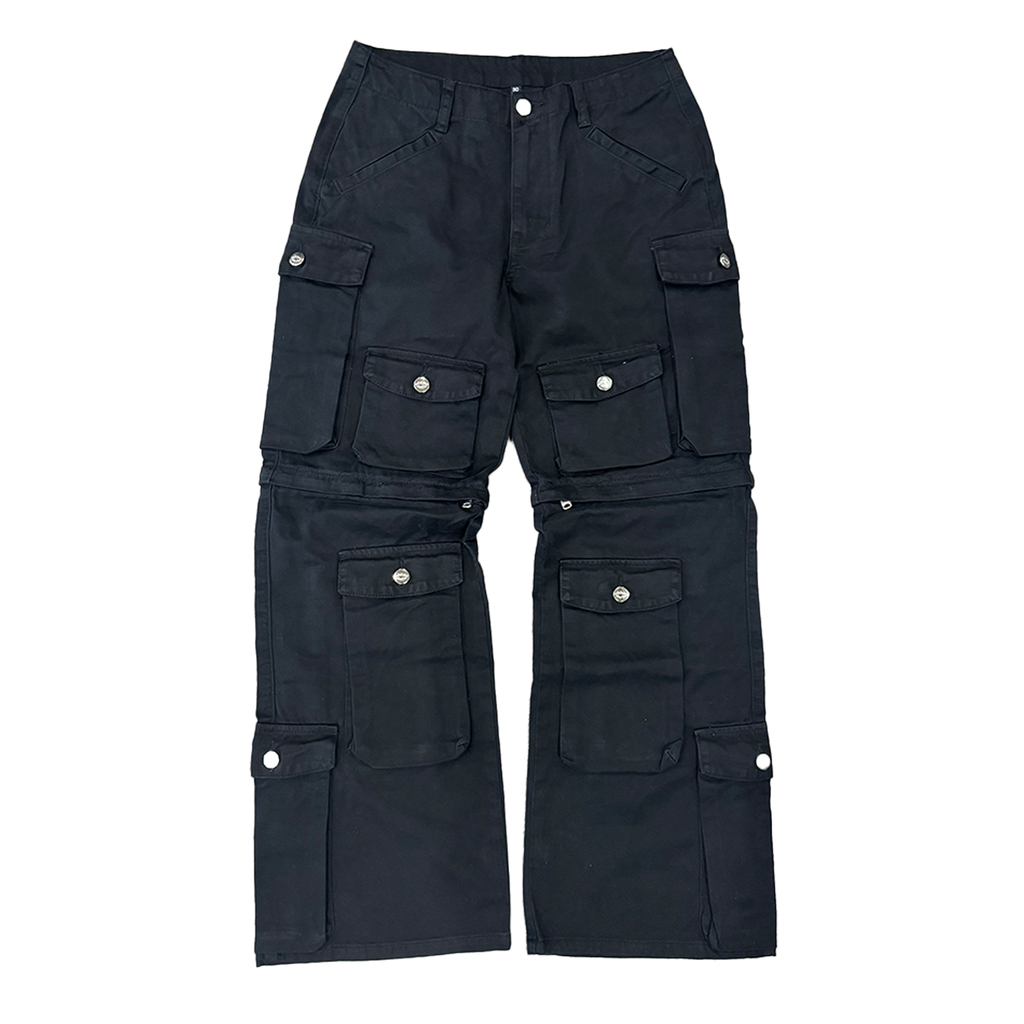 16-Pocket Cargos (BLACK)