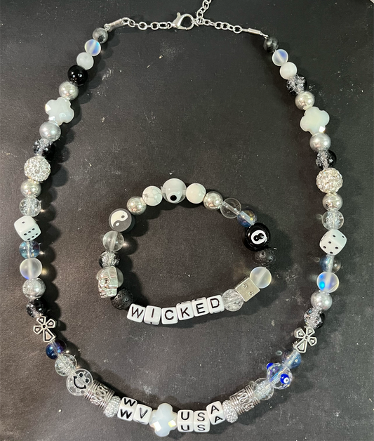 WV USA Necklace + Bracelet