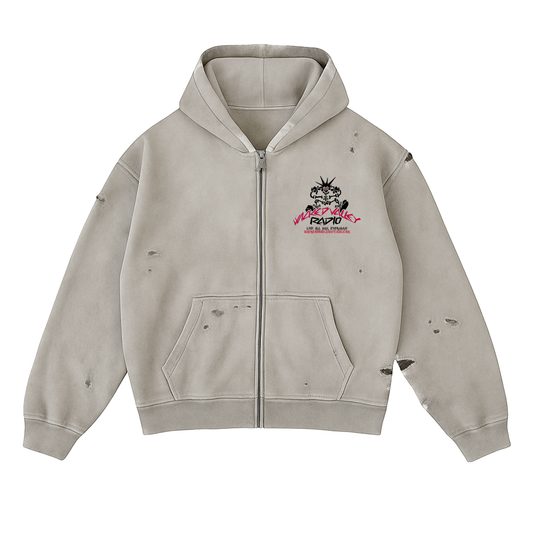 WICKED RADIO HOODIE (WHITE)