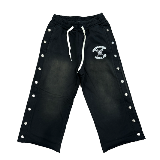 Extra Long Snapshorts (Black)