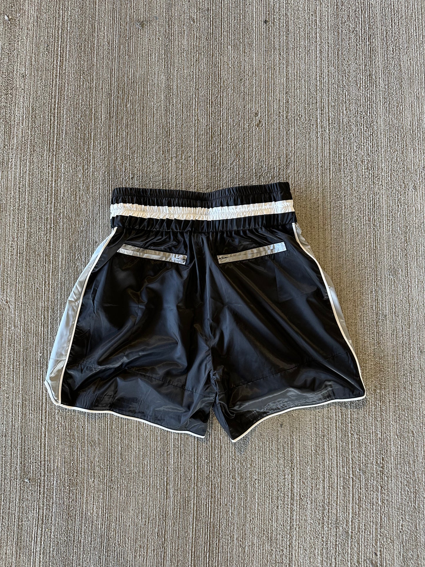 BLACK THAI SHORTS